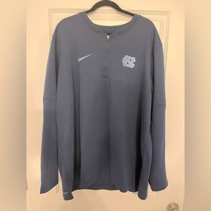 Nike UNC Navy 1/4 zip
